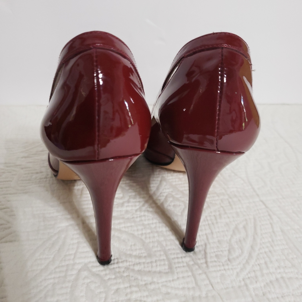 CHARLES DAVID Patent Pumps Heels - Picture 4 of 7